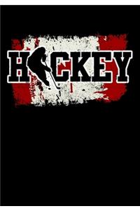 Season Statistics Notebook For Canadian Ice Hockey Players Hockey