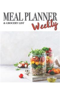 Meal planner and grocery list weekly