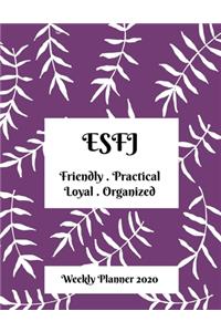 ESFJ Weekly Planner