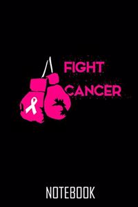 Fight Cancer - Notebook - Notizbuch - 100 Seiten - 100 Pages - Journal