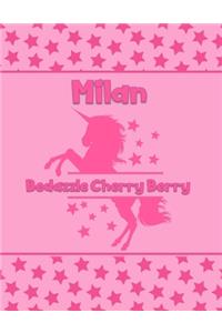 Milan Bedazzle Cherry Berry