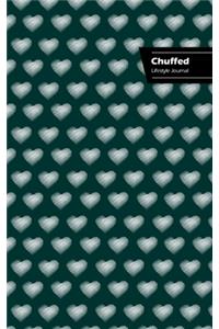 Chuffed Lifestyle Journal, Write-in Notebook, Dotted Lines, Wide Ruled, Medium 6 x 9 Inch (A5) Hardcover (Olive Green)