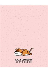 Lazy leopard Sketchbook