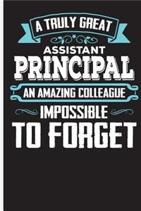 A Truly Great Assistant Principal An Amazing Colleague Impossible to Forget.