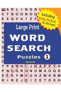 Large Print Word Search Puzzles