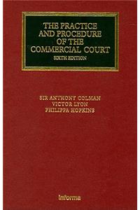 The Practice and Procedure of the Commercial Court