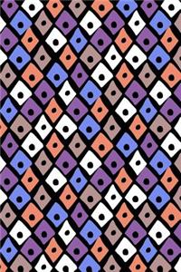 Journal Notebook Colorful Diamonds 4