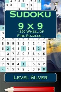 Sudoku 9 X 9 - 250 Wheel of Fire Puzzles - Level Silver