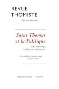 Revue Thomiste - 1/2014
