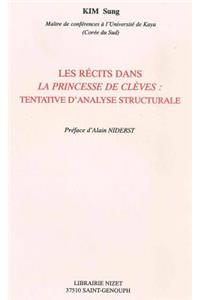 Les Recits Dans La Princesse de Cleves