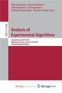 Analysis of Experimental Algorithms