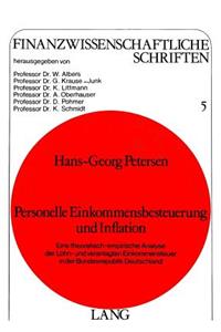 Personelle Einkommensbesteuerung Und Inflation