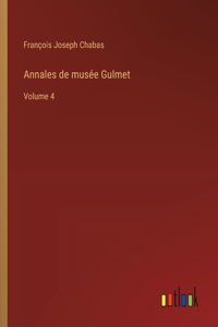 Annales de musée Gulmet