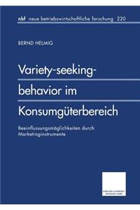 Variety-Seeking-Behavior Im Konsumgüterbereich