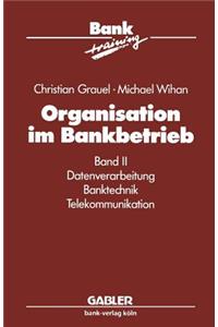 Organisation Im Bankbetrieb