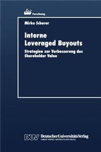 Interne Leveraged Buyouts