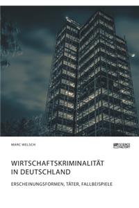 Wirtschaftskriminalität in Deutschland. Erscheinungsformen, Täter, Fallbeispiele