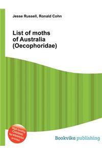 List of Moths of Australia (Oecophoridae)