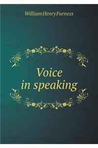 Voice in Speaking