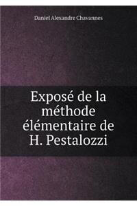 Exposé de la méthode élémentaire de H. Pestalozzi