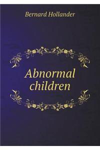Abnormal children