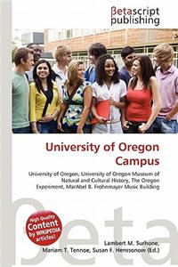 University of Oregon Campus