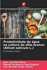 Produtividade da água na cultura do alho branco (Allium sativum L.)