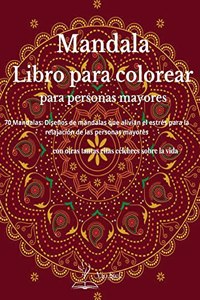 Libro para colorear para personas mayors