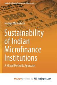 Sustainability of Indian Microfinance Institutions