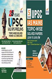 25 Years UPSC IAS Prelims & 5 Years Mains Topic-wise Solved Papers