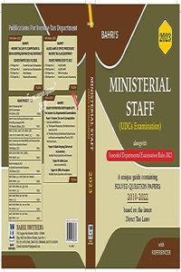 Bahri's MINISTERIAL STAFF (UDCs Examination) 2023