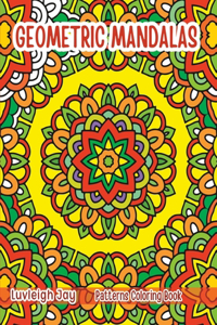 Geometric Mandalas Coloring book