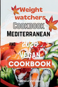 weight watchers cookbook 2023 mediterranean and 2023 vegan cookbook.