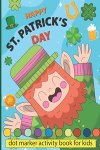 Happy St. Patrick's Day Dot Markers Activity Book