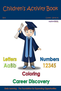 Children's Activity Book - Boys Individual 3