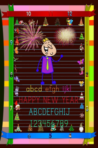 New Year ABC Preschool Workbook