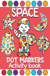 space dot markers activity book