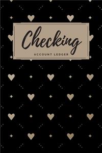 Checking Account Ledger