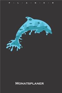 Meeresgrund im Delfine Monatsplaner
