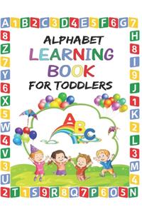 Alphabet Learning Book for Toddlers