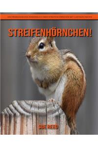 Streifenhörnchen! Ein pädagogisches Kinderbuch über Streifenhörnchen mit lustigen Fakten