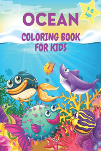 Ocean Coloring book for kids