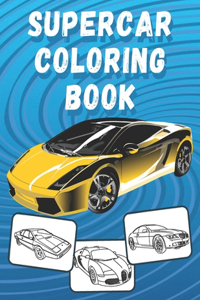 Supercar Coloring Book