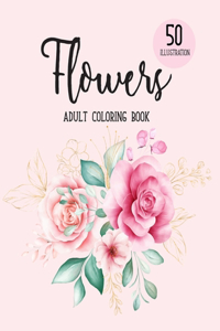 Flowers Coloring Book