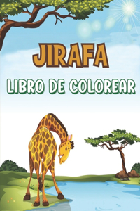 Jirafa Libro de Colorear