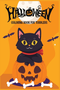 Halloween Coloring Book for Toddlers