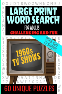 Large Print Word Search for Adults