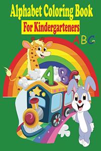 Alphabet Coloring Book for Kindergarteners