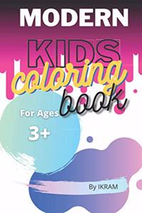 Modern Kids Coloring Book