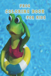 frog coloring book for kids